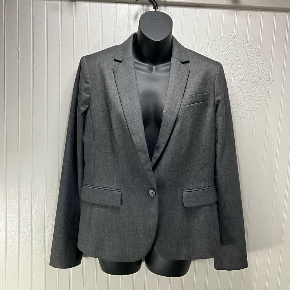 ANN TAYLOR Gray Blazer